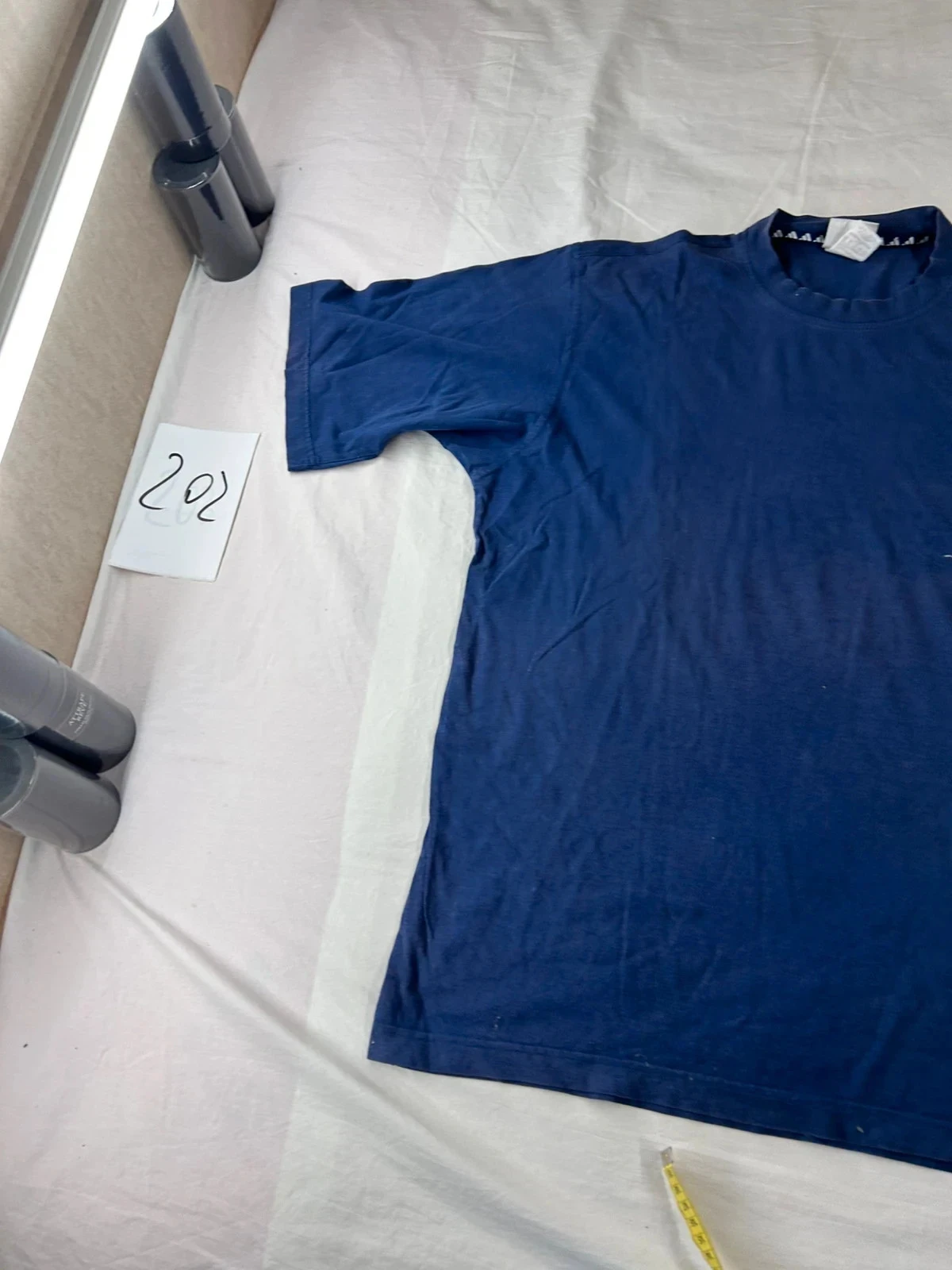 T-shirt uni adidas marineblauw – photo 3
